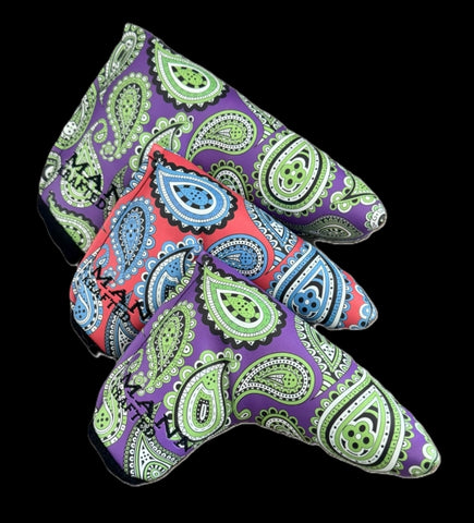 PAISLEY ART PUTTER COVERS