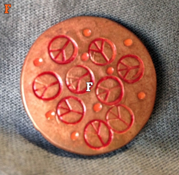 MANN•MADE Solid Copper, HandKrafted Ball Markers have arrived!